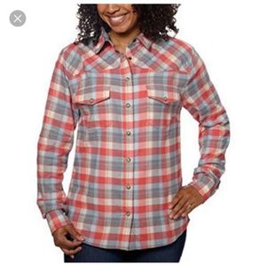 JACHS Girlfriend Flannel Shirt